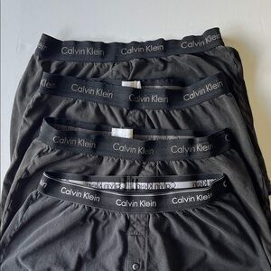 Calvin Klein 4 pack Men's Black Boxers